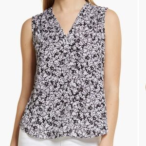 Vince Camuto Floral Field Sleeveless Top